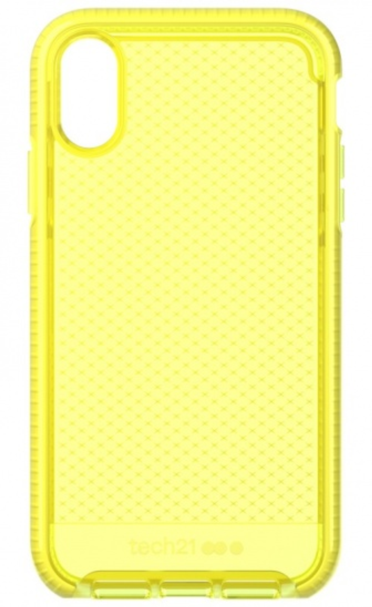 TECH21 T21-6517 IPHONE EVO iPhone CHECK FOR YELLOW, NEON XR, Rot Apple, XR Bumper, 