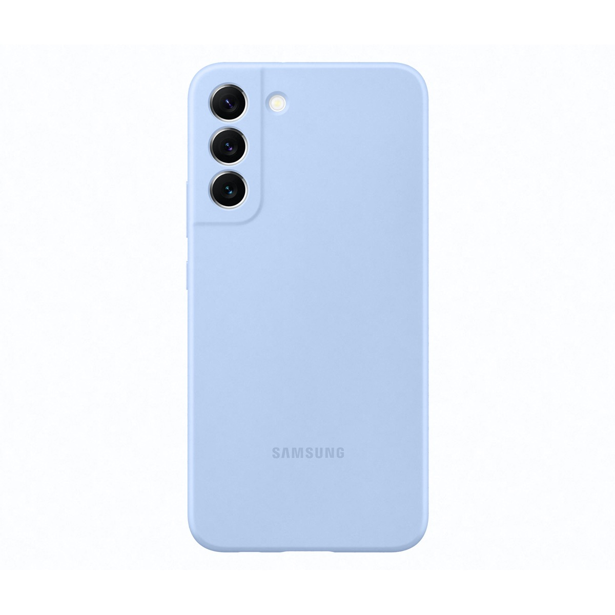 SAMSUNG Silicone Cover Backcover, Hellblau Galaxy Plus, S22 Samsung, Series