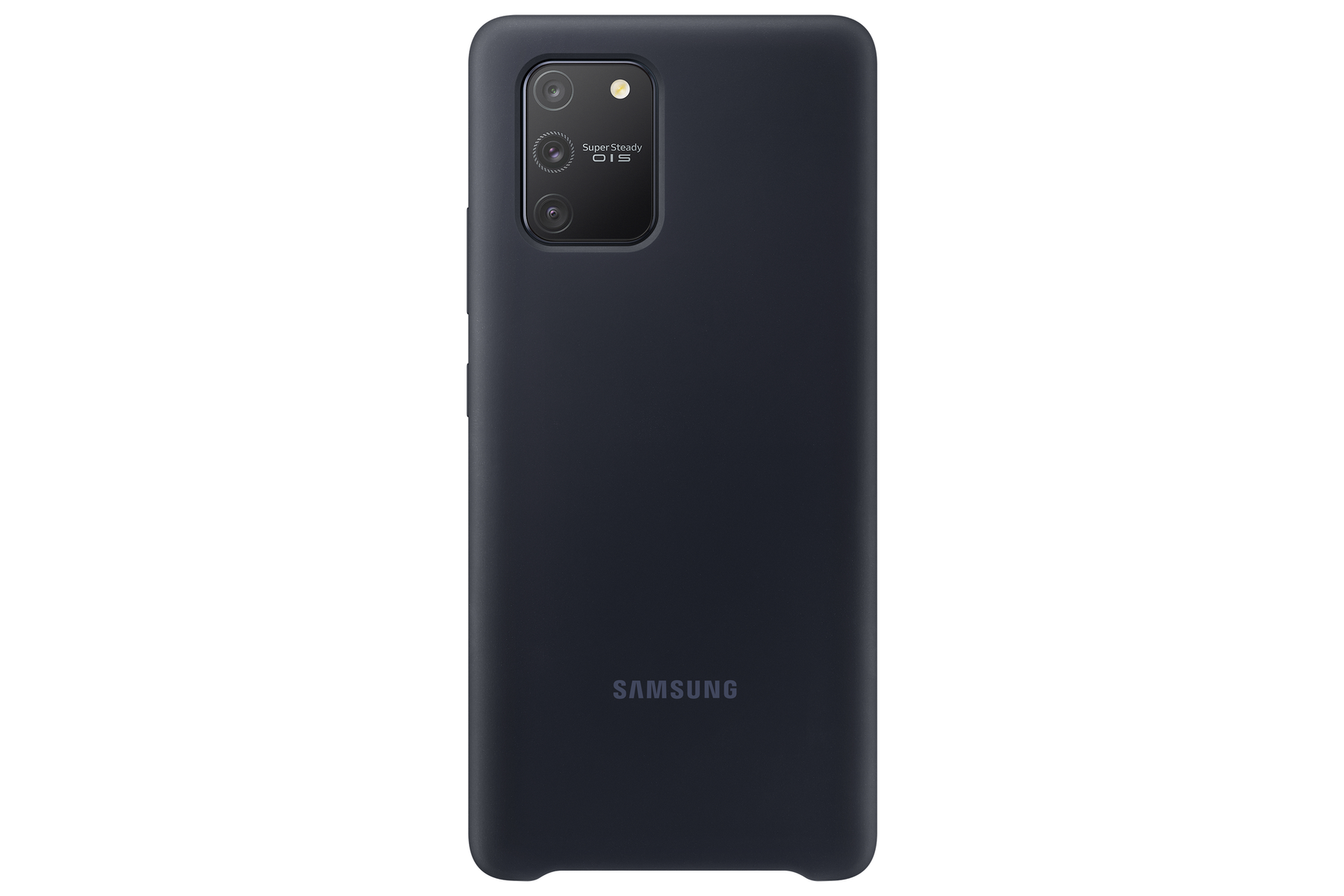 SAMSUNG S10 BLACK, Backcover, Samsung, LITE Galaxy Lite, S10 EF-PG770TBEGEU SILICONE COVER GAL. Schwarz