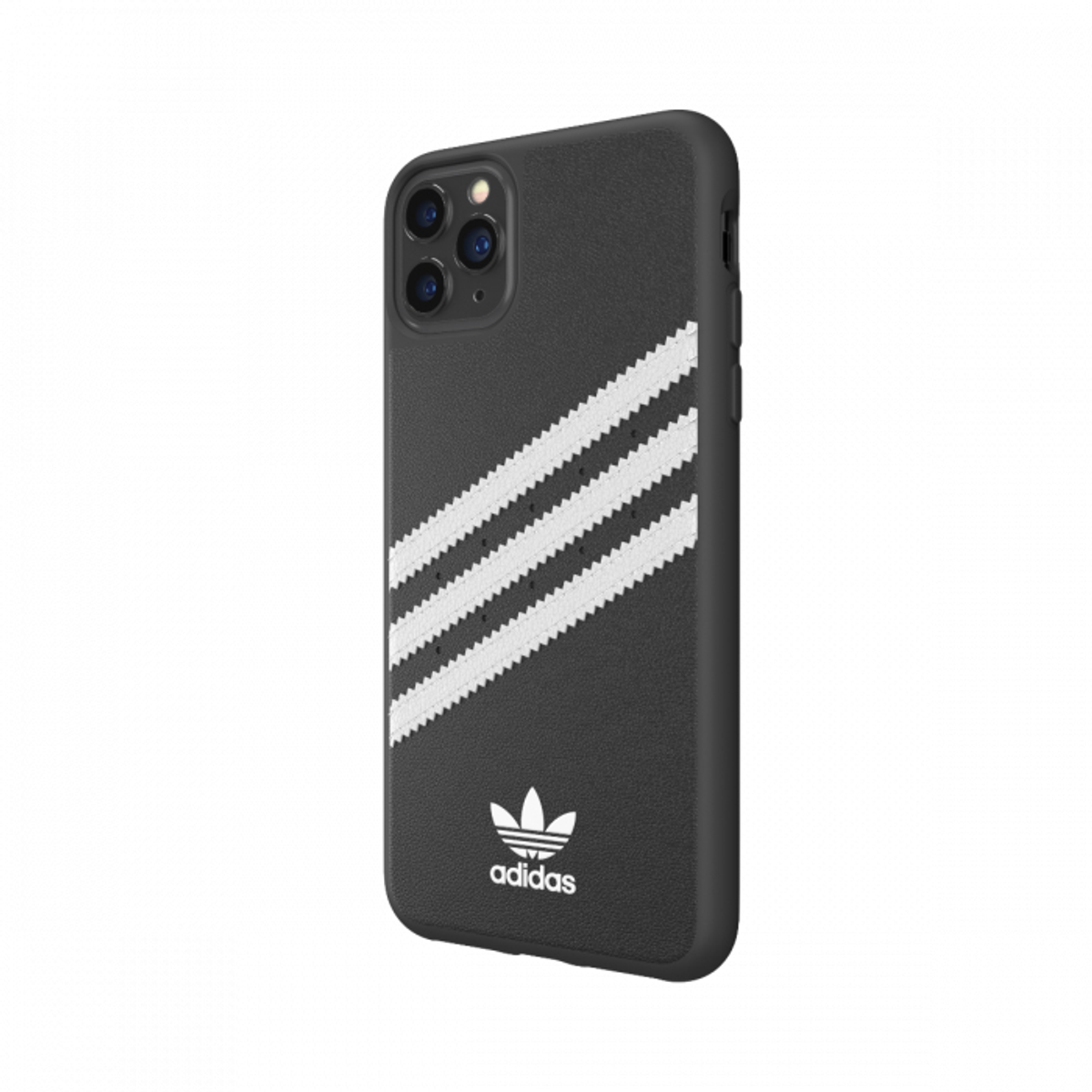 ADIDAS Moulded Case PU, 11 MAX, IPHONE Bookcover, BLACK APPLE, PRO