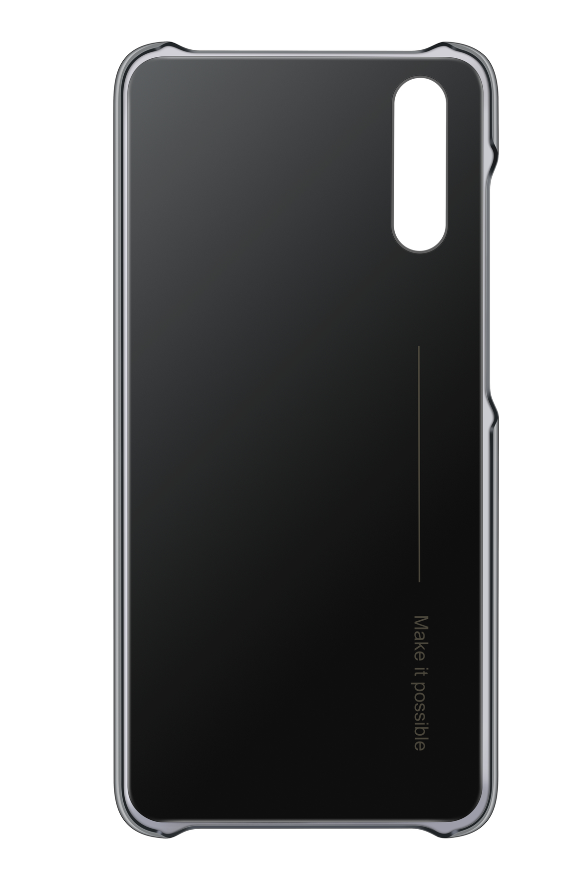 HUAWEI Color Case CUSTODIA per P20, Nero, Translucent