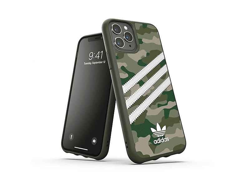 IPHONE ADIDAS WOMAN, Moulded GREEN APPLE, CAMO PRO, Case Backcover, 11