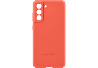 SAMSUNG Silicone Cover Series, Backcover, Samsung, Galaxy S21 FE, Rot