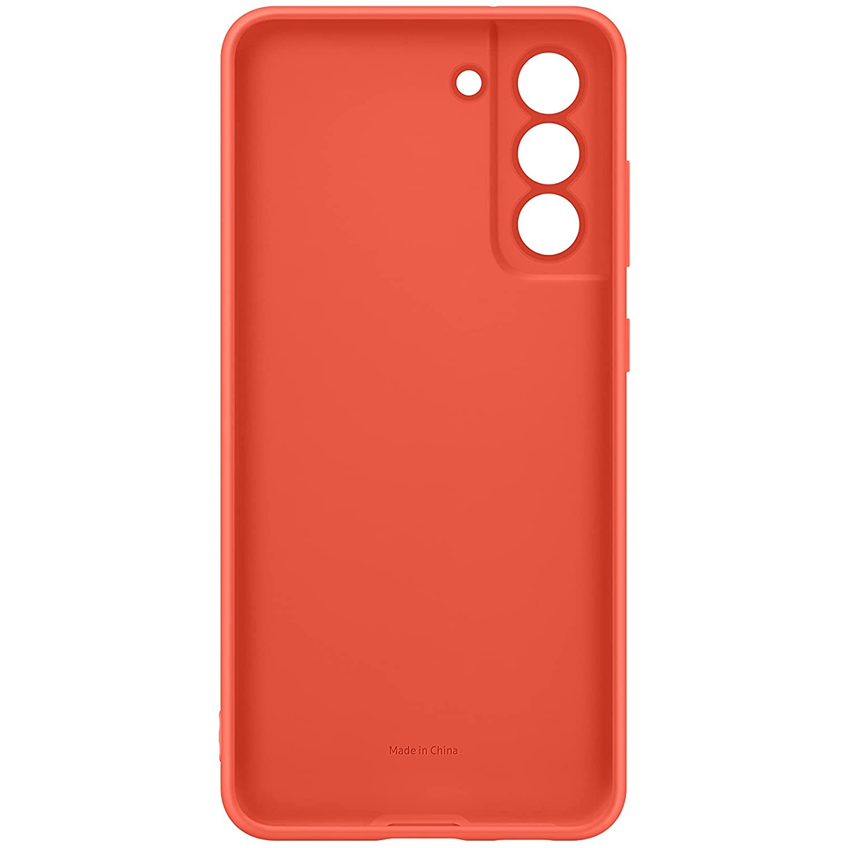FE, Cover Samsung, S21 Galaxy Silicone SAMSUNG Rot Backcover, Series,