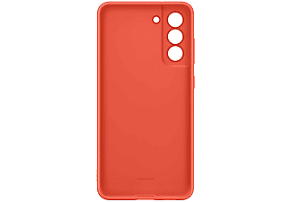 SAMSUNG Silicone Cover Series, Backcover, Samsung, Galaxy S21 FE, Rot