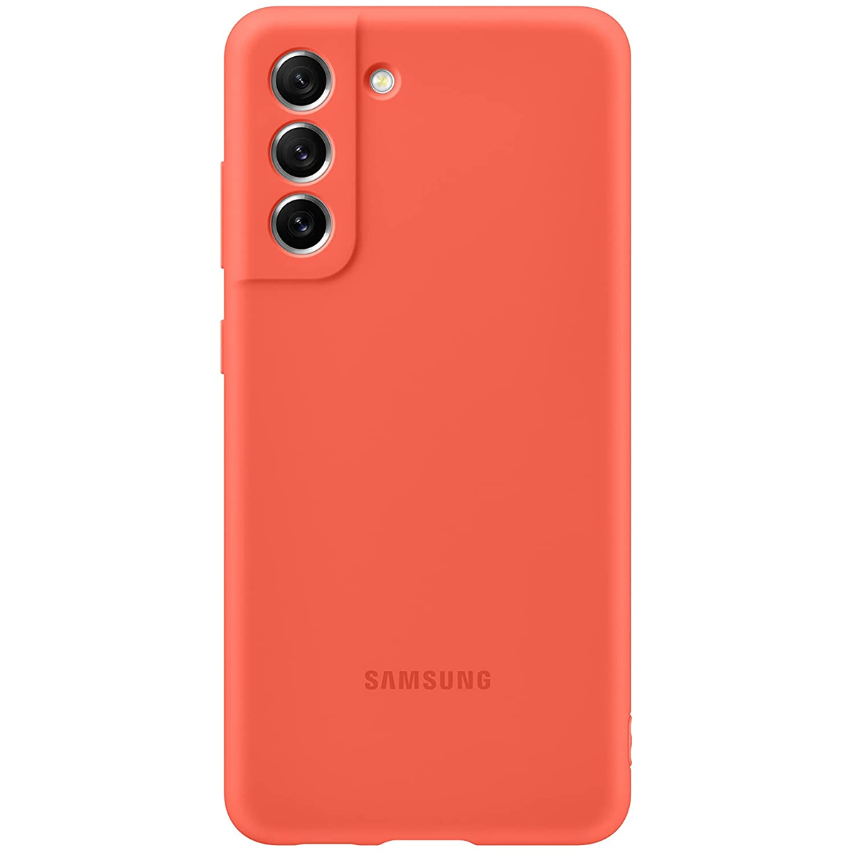 SAMSUNG Silicone Samsung, Rot S21 Galaxy Cover Series, Backcover, FE