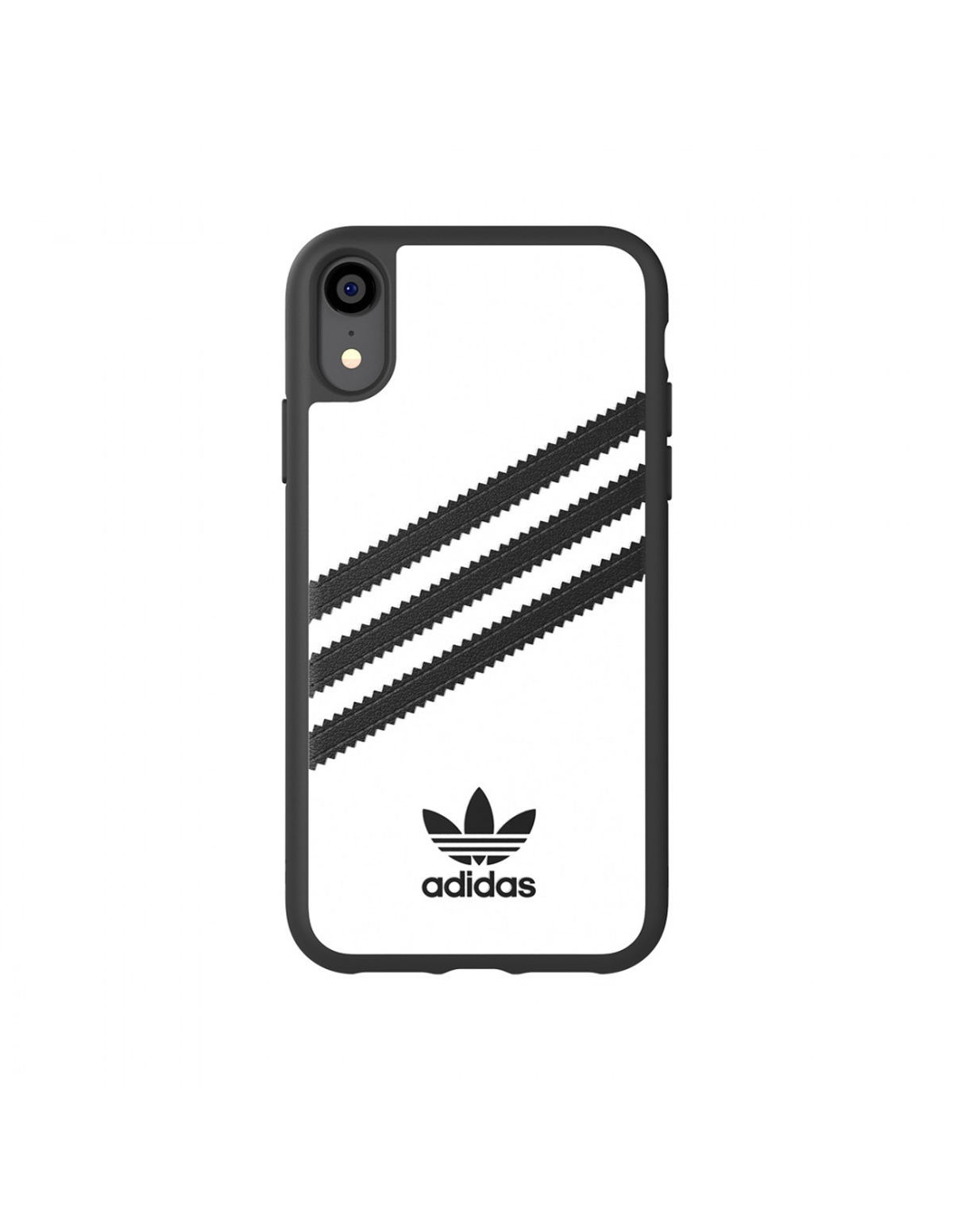 ADIDAS 32808 MOULDED CASE IP Weiß iPhone BLACK, Apple, WHITE XR XR, Bookcover