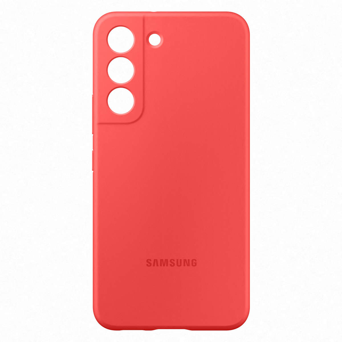 SAMSUNG Silicone S22, Cover Galaxy Samsung, Korallenrot Backcover, Series