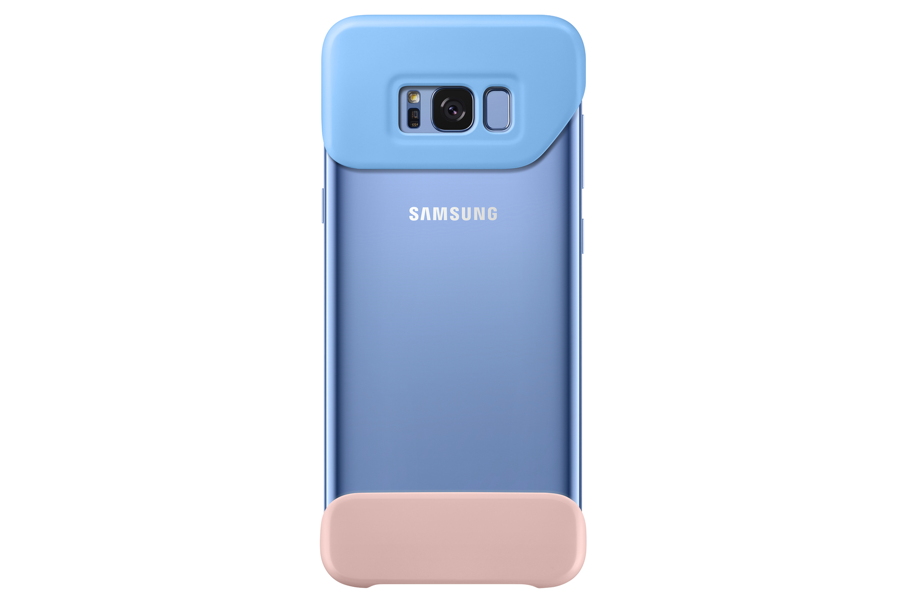 SAMSUNG EF-MG955CL CUSTODIA per Galaxy S8 Plus, Blu, Rosa