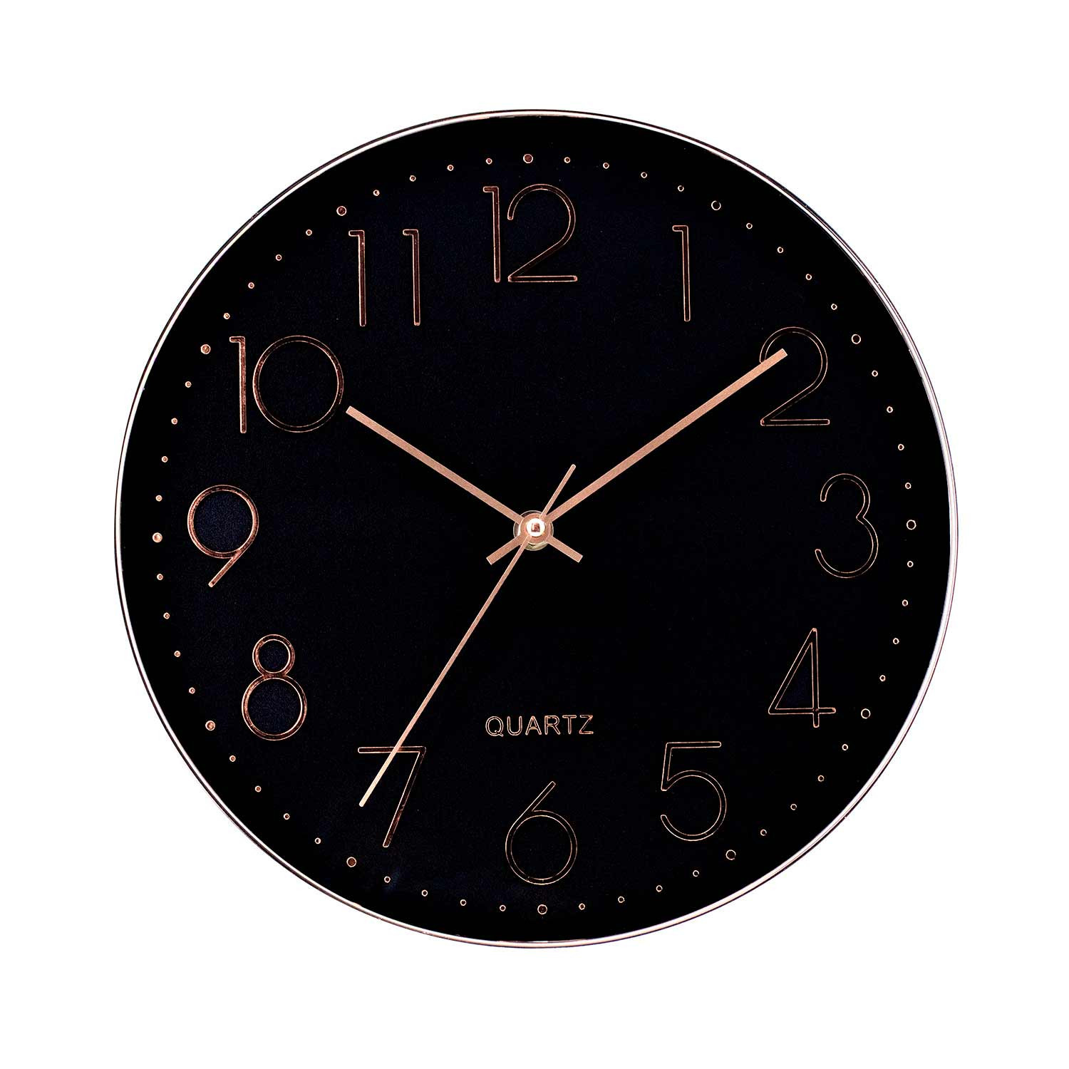 Reloj de Pared - RelojPared-81022 THINIA HOME, Oro Rosa