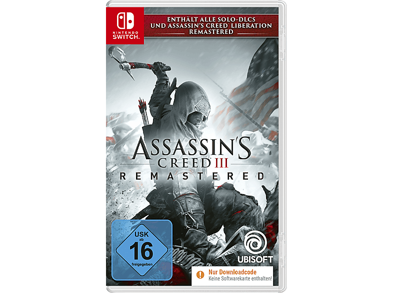 Assassin\'s Creed 3 Remastered (Code in the Box) - [Nintendo Switch]