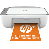 multifuncional - DESKJET 2720E HP, Inyección de tinta térmica, 4800x1200, Gris y Blanco MediaMarkt