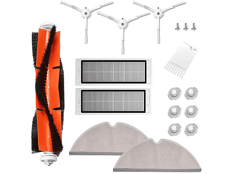 INF Zubehör für Roborock / S60 S65, / S5 / / S50 / / Xiaomi Max S55 S6 Zubehör-Set S51