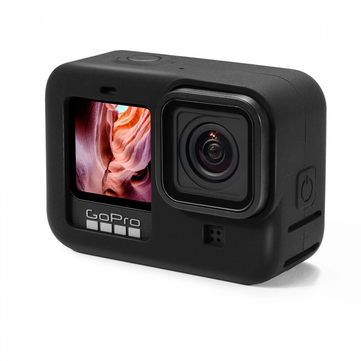 und GoPro mit 9 INF Kameratasche, Hülle schwarz Displayschutz Schwarz Zubehör Hero