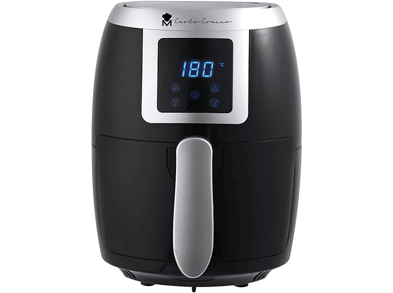 Freidora de aire - Q4122 BERGNER, 1000 W, 0 l, Negro | MediaMarkt