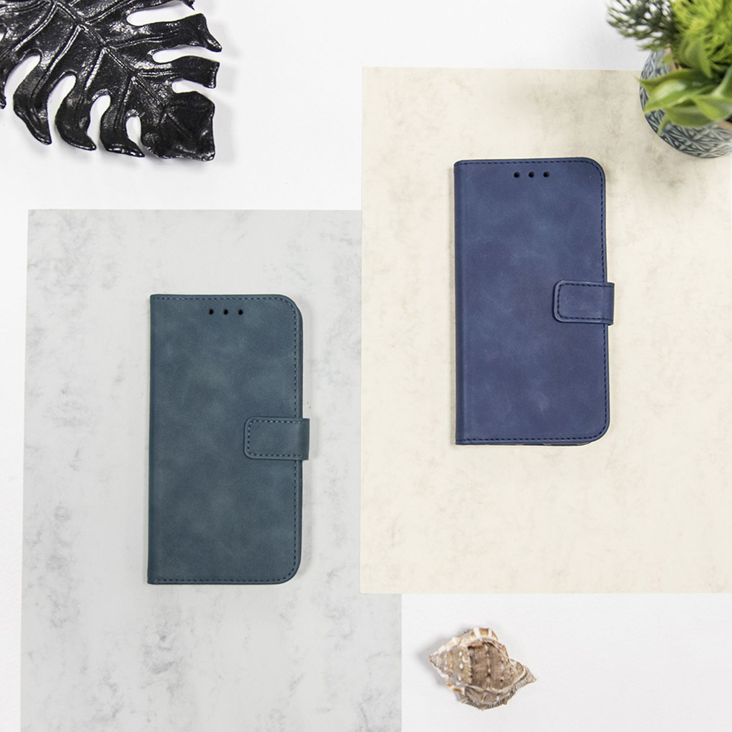 COFI Smart Velvet, Bookcover, Xiaomi, 12X Blau 5G