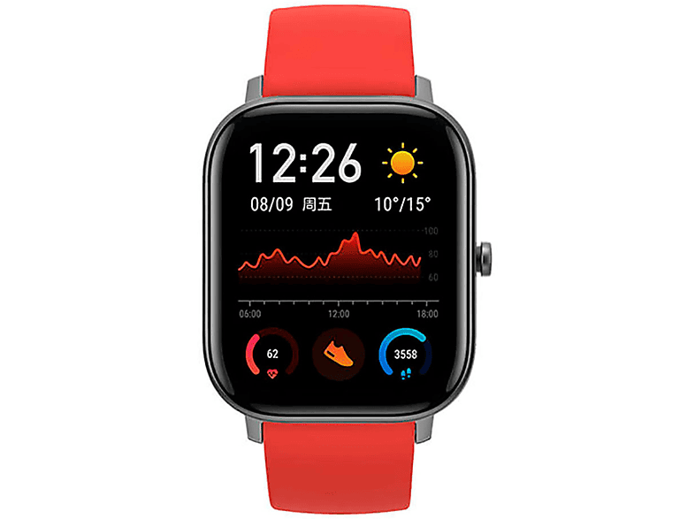 AMAZFIT A1914 Smartwatch Aluminium, Orange | Weitere Smartwatches