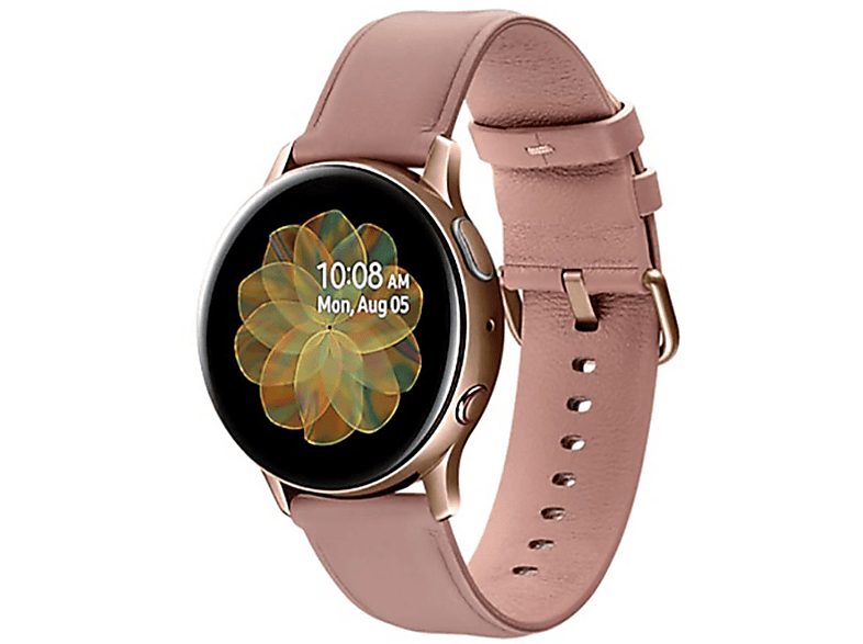 Smartwatch - SAMSUNG Samsung Galaxy Watch Active 2 40mm 4G Acero Inoxidable Oro (Rose Gold) R835F