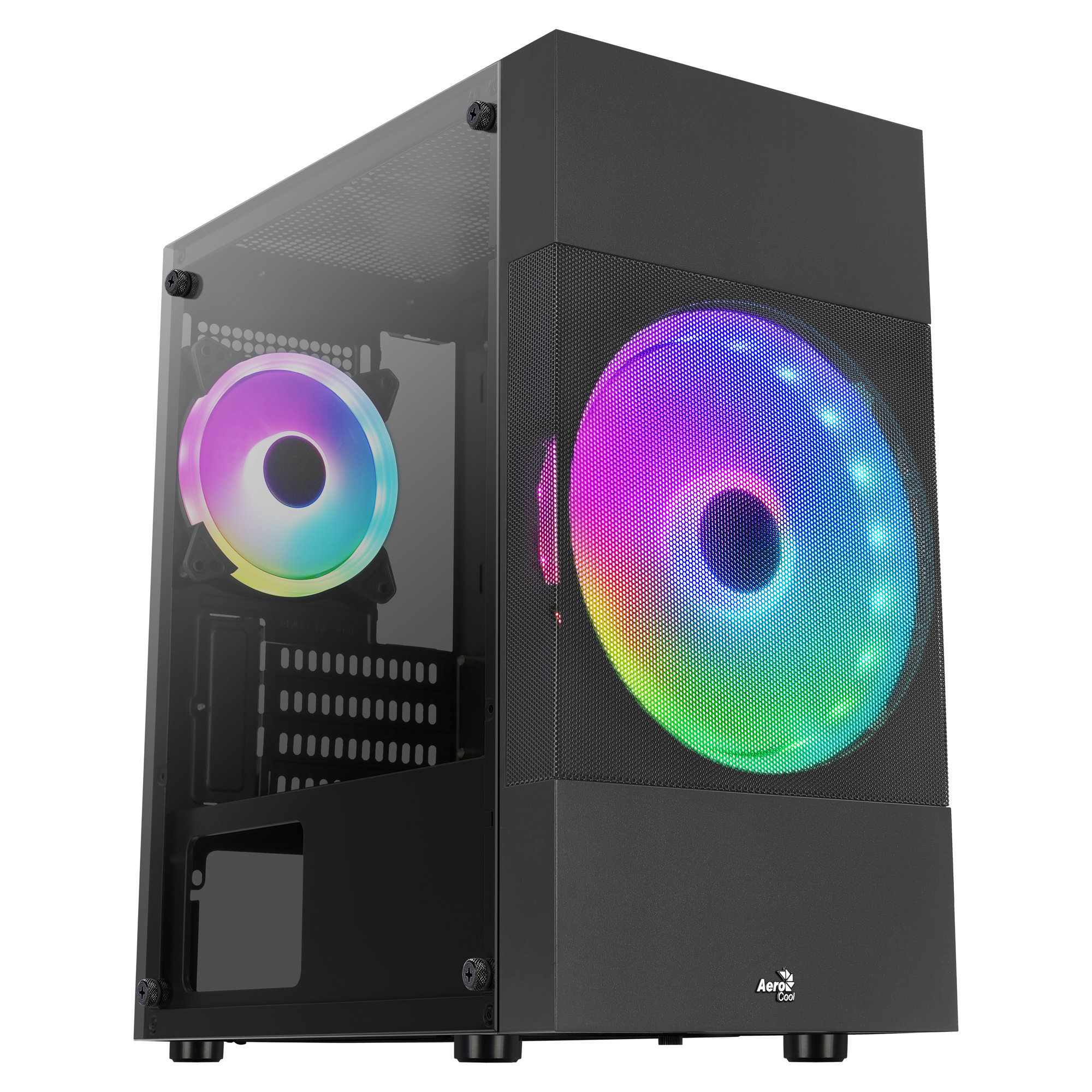 Carcasa PC - ATOMICLITEBKV1 AEROCOOL, Negro