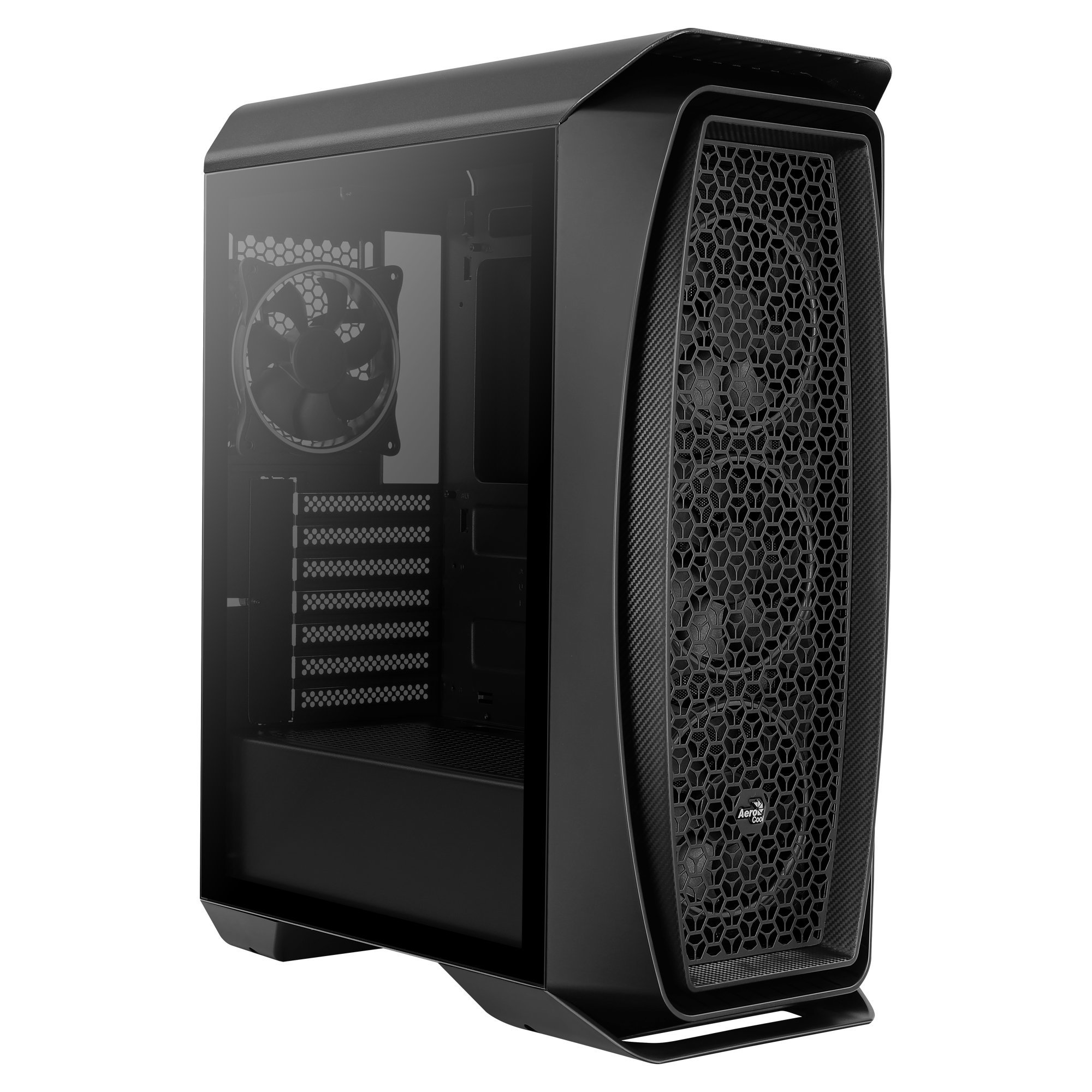 Carcasa PC - AEROONEECLIPSEBK AEROCOOL, Negro