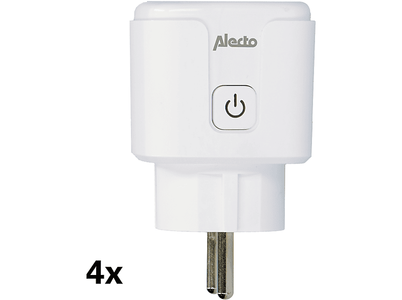 ALECTO SMART-PLUG10 4-PACK - 4er Pack Smart Plug Steckdose