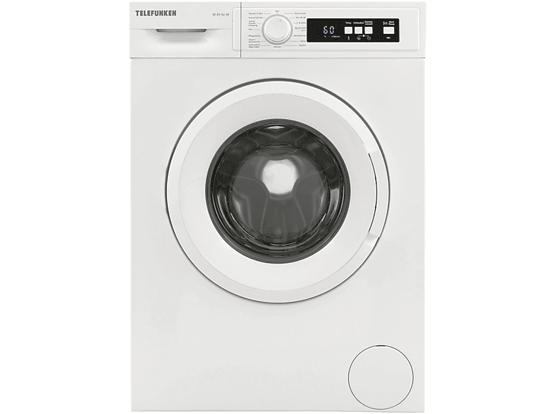 D) kg, TELEFUNKEN W-01-52-W (5 Waschmaschine