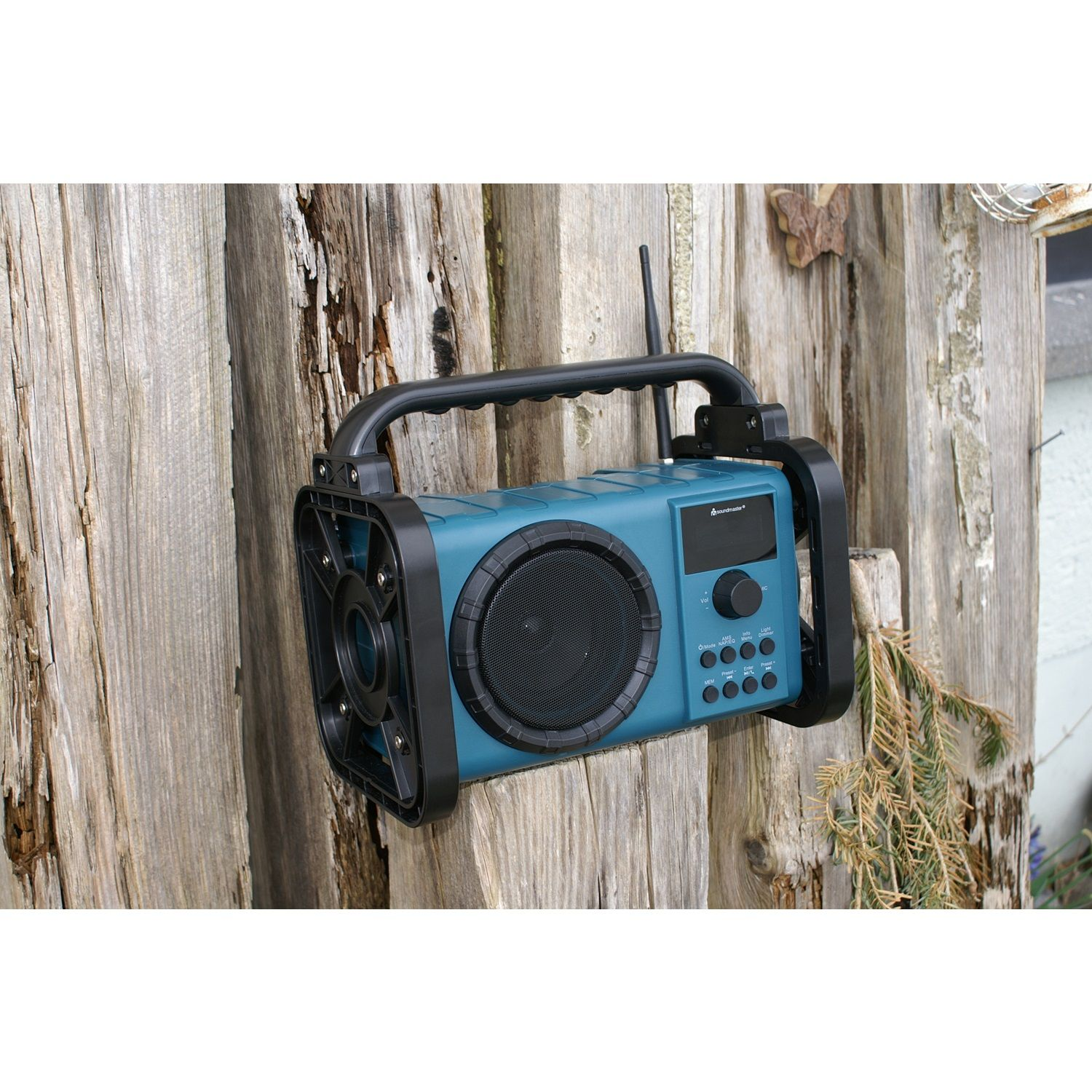 SOUNDMASTER DAB80 Multifunktionsradio, DAB, DAB+, FM, DAB+, Bluetooth, FM, blau AM