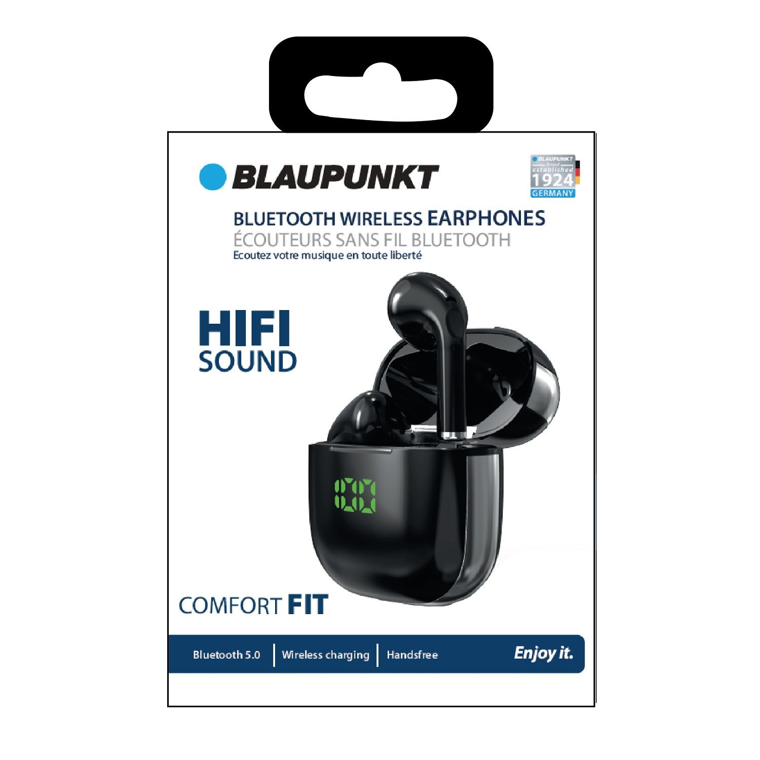 In-ear schwarz Bluetooth Kopfhörer BLP4899, BLAUPUNKT