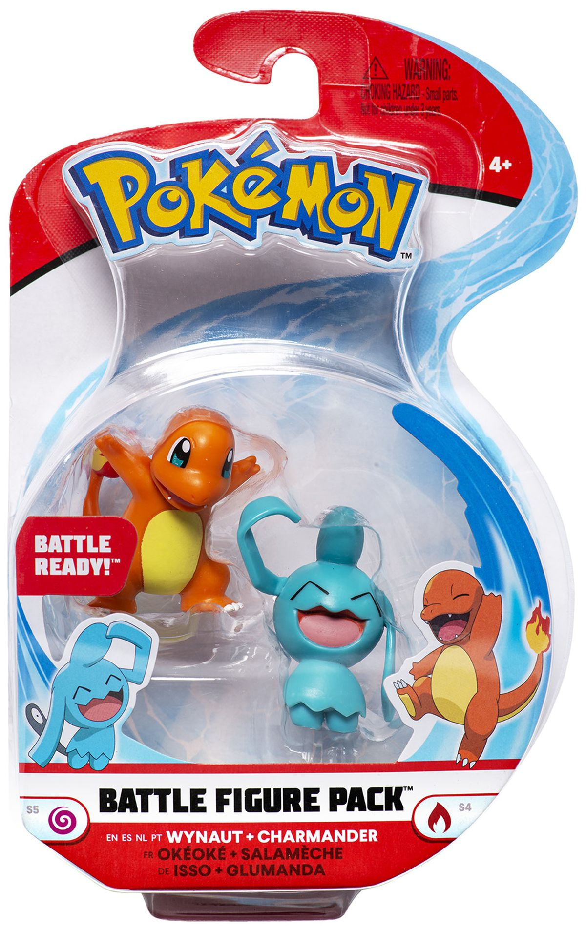 Pokémon - Battle Figure Isso - & Glumanda Pack