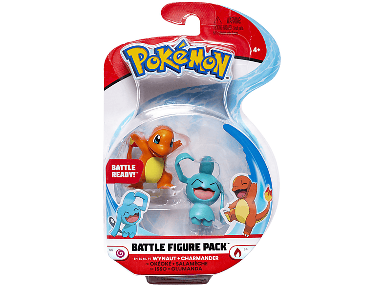 Glumanda Pokémon Pack & Isso Figure - - Battle