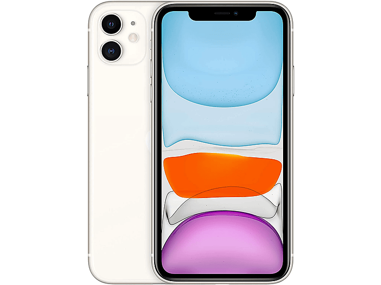 APPLE 1464580 MHDJ3QL/A IPHONE 11 WHITE 128GB, Blanco, Móvil iOS