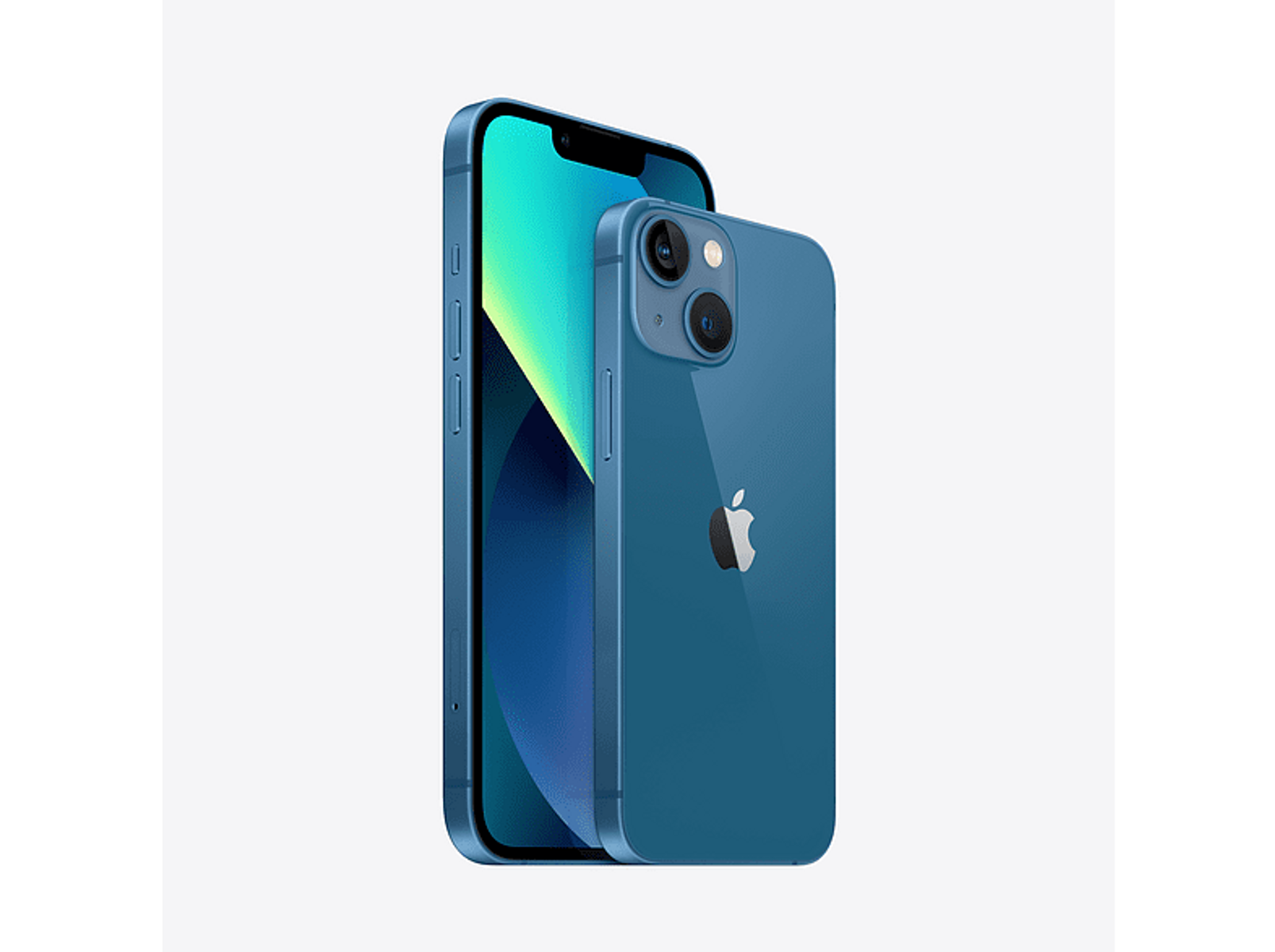 APPLE 1518042 MLPK3QL/A IPHONE 13 BLUE 128GB, Azul, Móvil iOS, 128 GB, 4 GB RAM, 6,1 " OLED, Ceramic Shield, Anti-huellas, Chip A15 Bionic, 3227 mAh