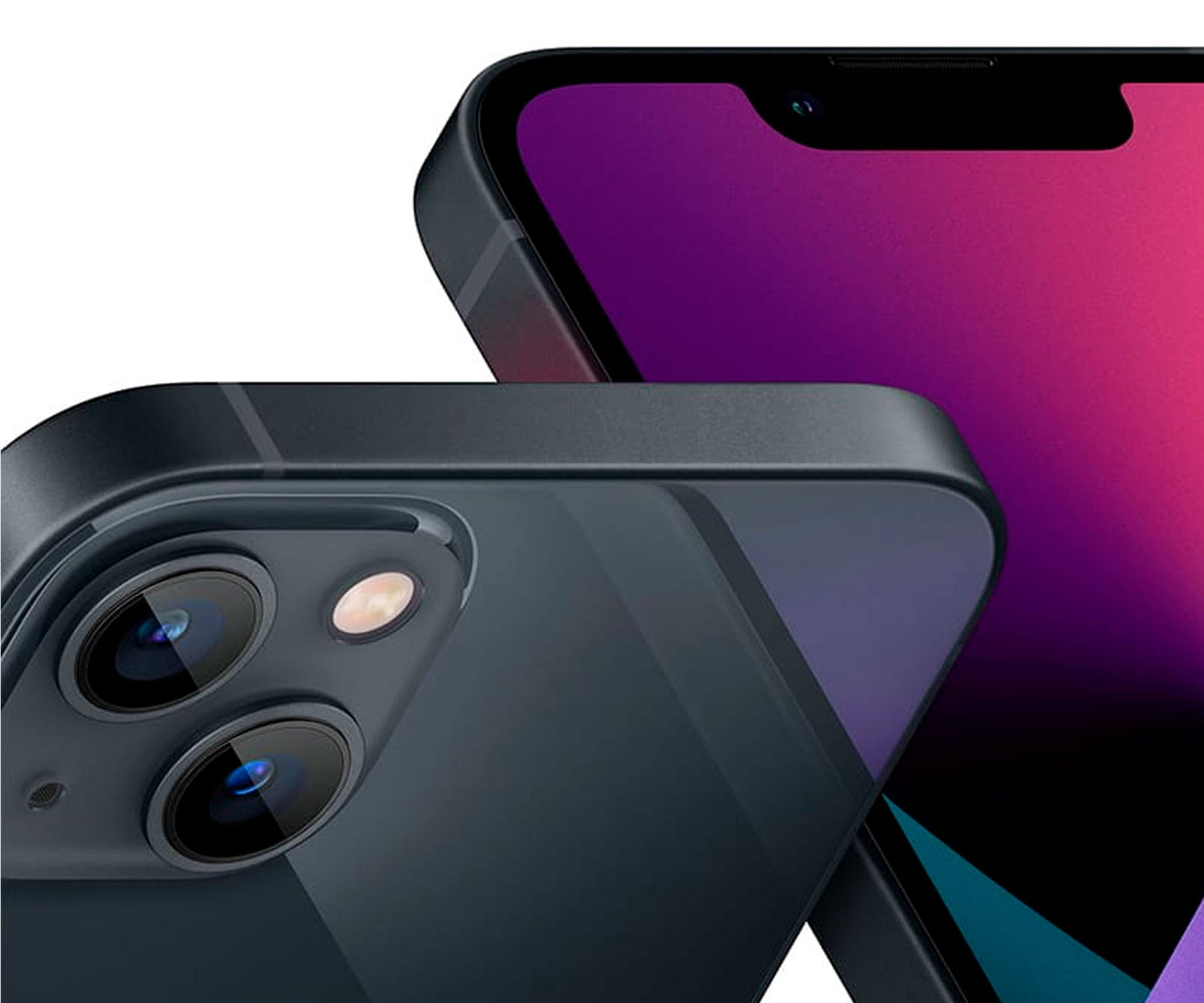 APPLE iPhone 13 Midnight, Negro, Móvil iOS, 256 GB, 4 GB RAM, 6,1