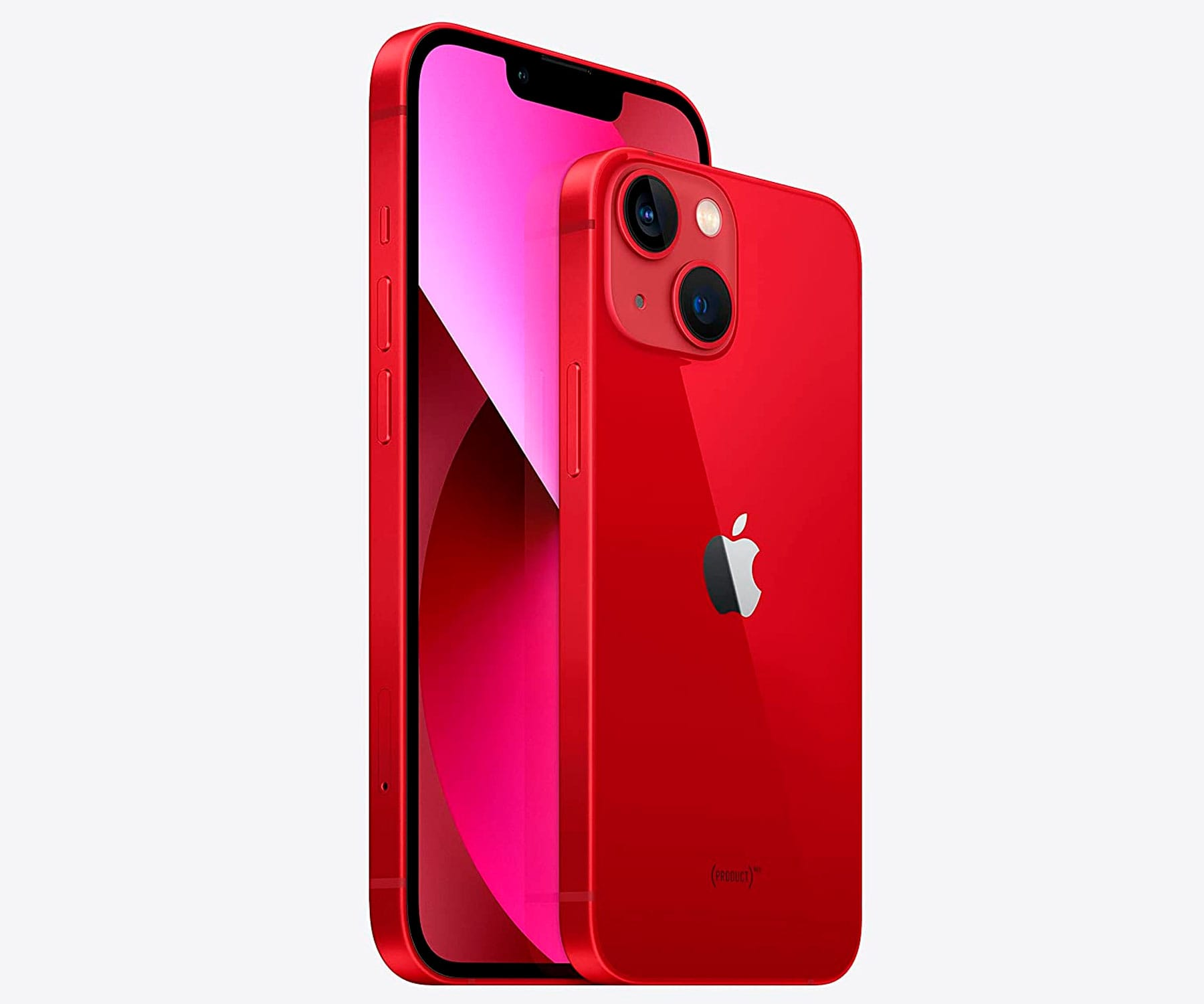 APPLE 1518047 MLQ93QL/A IPHONE 13 RED 256GB, Rojo, Móvil iOS, 256