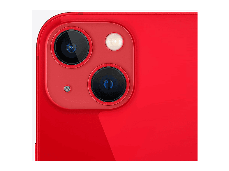 APPLE 1518047 MLQ93QL/A IPHONE 13 RED 256GB, Rojo, Móvil iOS, 256