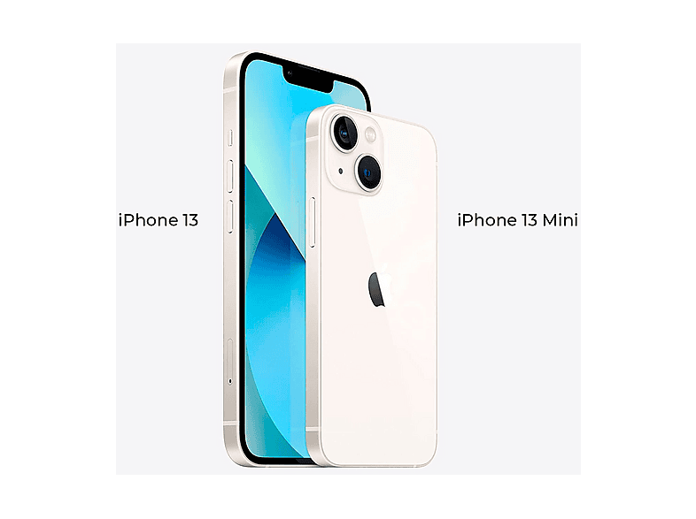 APPLE 1518056 MLK13QL/A IPHONE 13 MINI STARLIGHT 128GB, Blanco