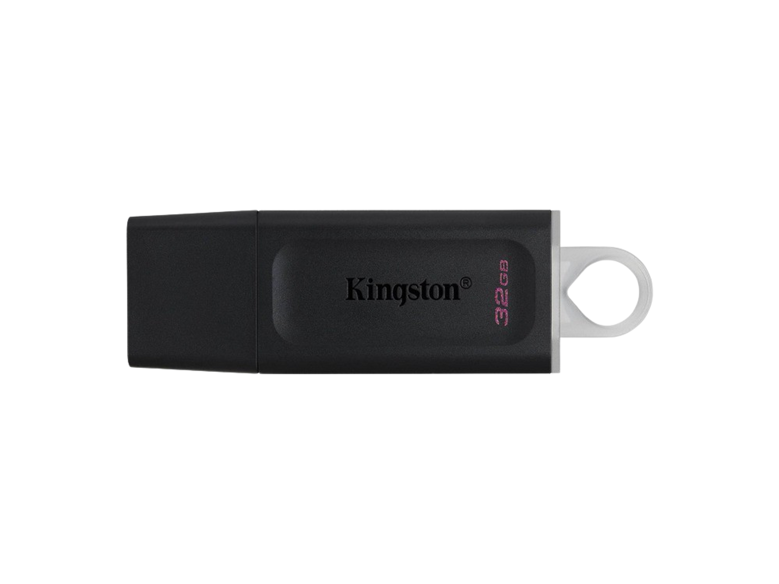 Memoria USB 32 GB - Data Traveler Exodia KINGSTON, Negro y Gris