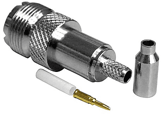 VARIA GROUP UHF-20-14-L-DGN Stecker/Steckverbinder, Silber