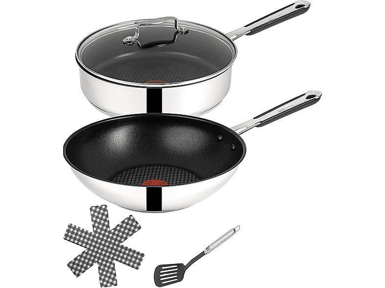 Tefal Keramik-Backformen Set – 8-teilig, Stapelbar – Antihaftbeschichtet & Ofenfest Bis 250°C – Mintgrün