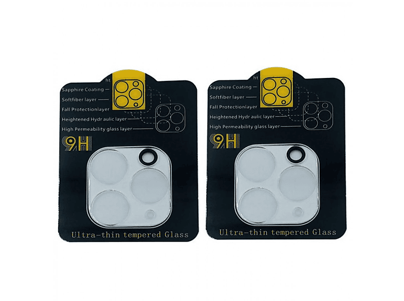 INF Objektivabdeckung iPhone 12 Pro Kamera 2er Pack Gehärtetes Glas Objektivschutz(für Apple iPhone 12 Pro)