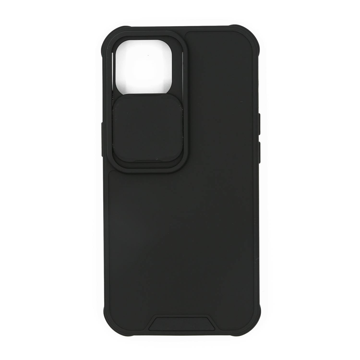 INF iPhone 13 Pro TPU mit PC / Hülle Backcover, 13 Kameraschutz Pro, Apple, Schwarz Schwarz, iPhone