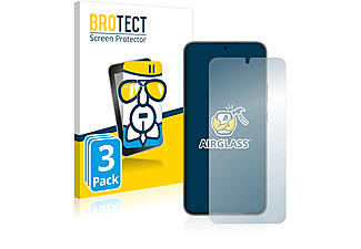 BROTECT 3x Airglass klare Schutzfolie(für Samsung Galaxy S22 Plus 5G)