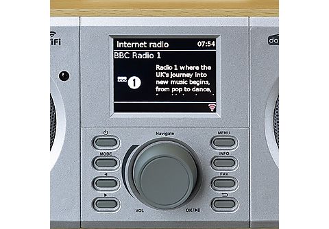 LENCO DIR-141 Multifunktionsradio, DAB+, FM, Internet Radio, DAB+, DAB, FM,  AM, Bluetooth, holzoptik | MediaMarkt