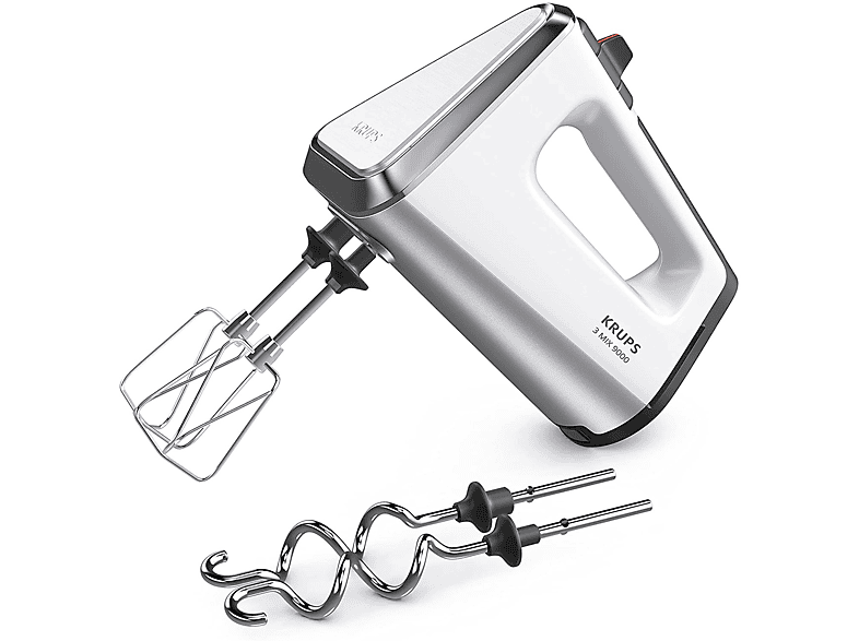 KRUPS GN9101 3 Mix 9000 Handmixer weiss (750 Watt) MediaMarkt