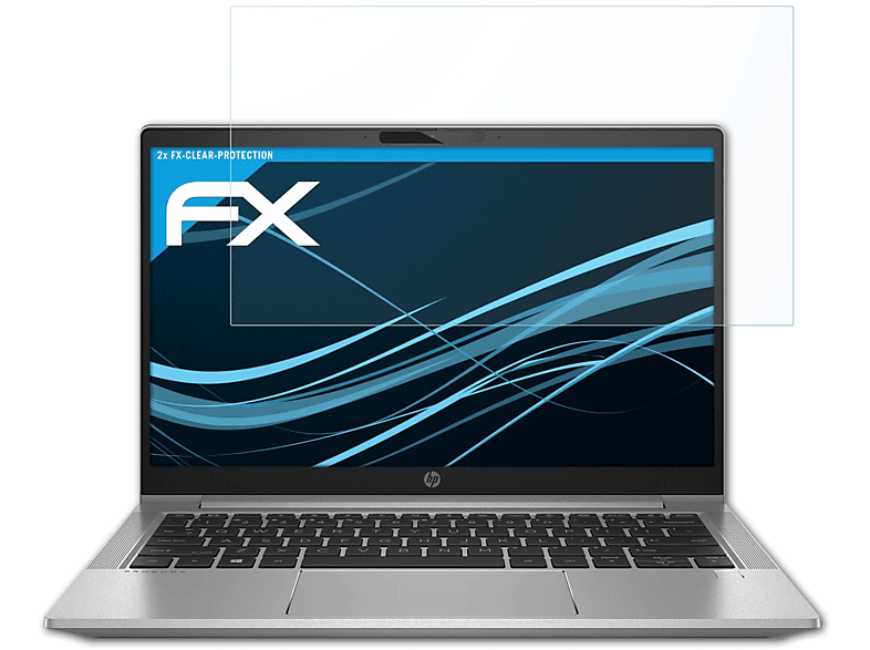 ATFOLIX 2x FX-Clear Displayschutz(für HP ProBook 430 G8)