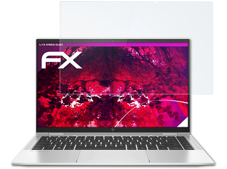 ATFOLIX FX-Hybrid-Glass Schutzglas(für HP EliteBook x360 1040 G8)