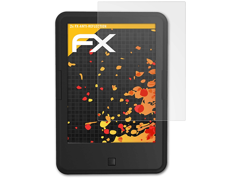 ATFOLIX FX-Antireflex Boox Darwin 2x Onyx Displayschutz(für 8)