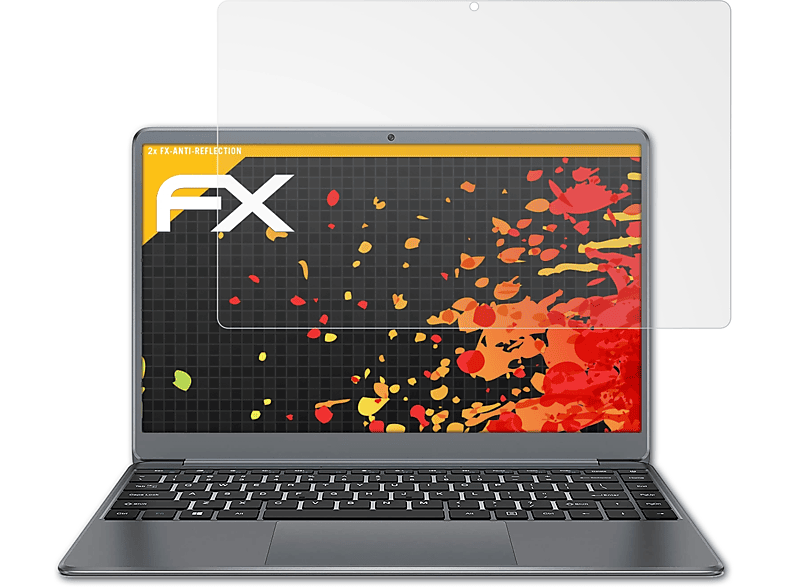 ATFOLIX 2x FX-Antireflex Displayschutz(für Teclast F7 Plus 2)