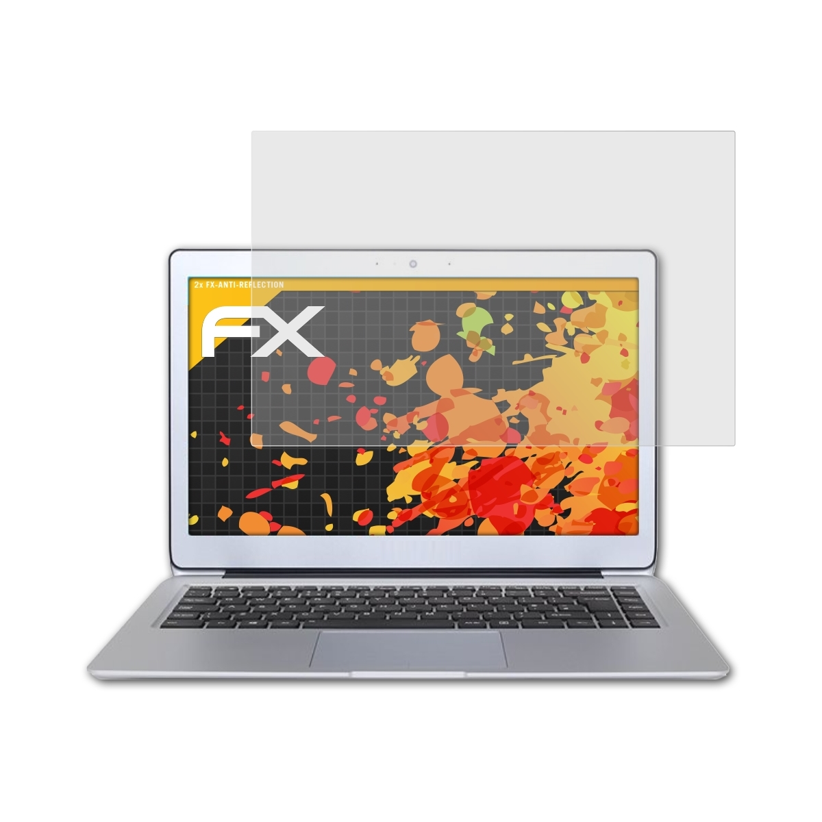 ATFOLIX 2x FX-Antireflex Displayschutz(für Wortmann Terra 1460Q) Mobile