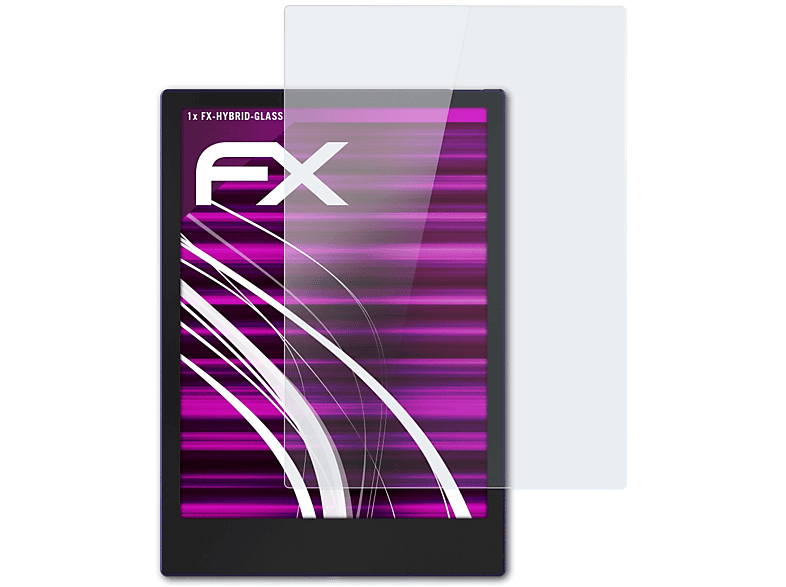 ATFOLIX FX-Hybrid-Glass Boox Onyx 5) Note Schutzglas(für